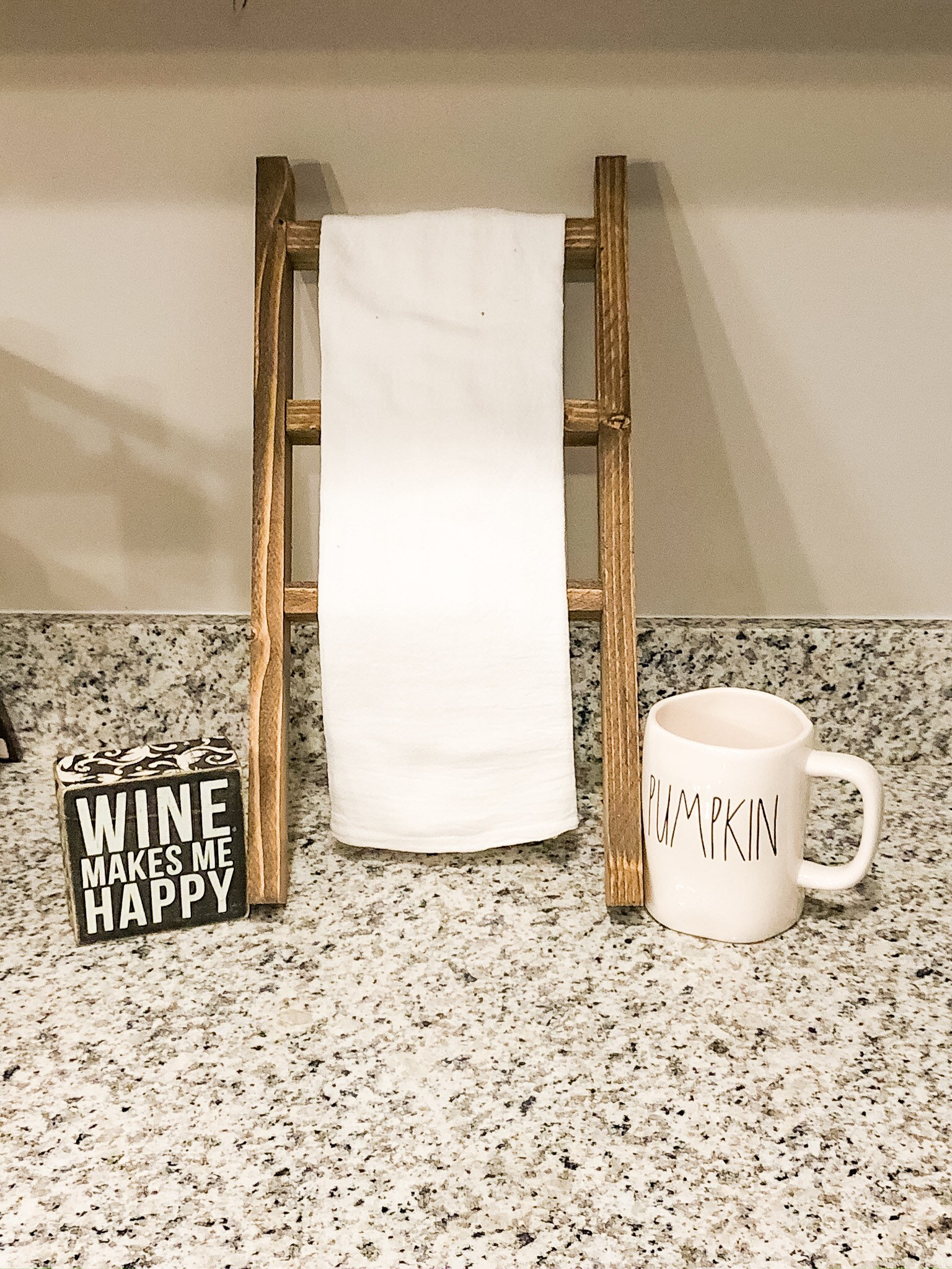 Tea Towel Ladder Kitchen Ladder Mini Ladder Tea Towel Etsy