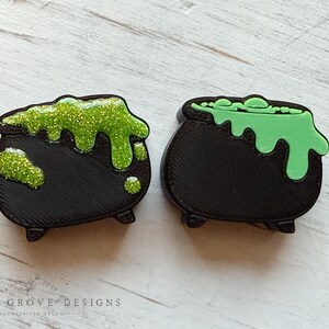 Bubbling Cauldron Straw Charm | Stanley Straw Accessory | Halloween Tumbler Straw Accessories | Tumbler Accessories