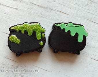 Bubbling Cauldron Straw Charm | Stanley Straw Accessory | Halloween Tumbler Straw Accessories | Tumbler Accessories