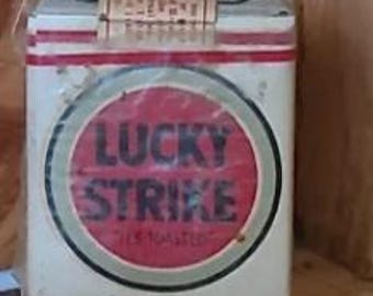 WW2 lucky strike soft pack,  collectable