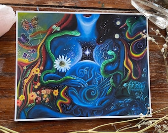 Mother Earth Goddess art print