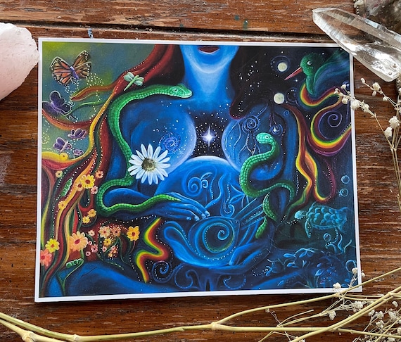 Mother Earth Goddess art print