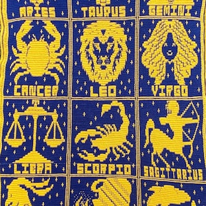 All The Zodiacs - Mosaic Crochet Blanket Pattern