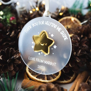 Lehrer Weihnachtsgeschenk, personalisierte Lehrer Geschenk, Danke Lehrer, Lehrer Kugel, personalisierte Lehrer Weihnachtsgeschenk, Weihnachtsgeschenk