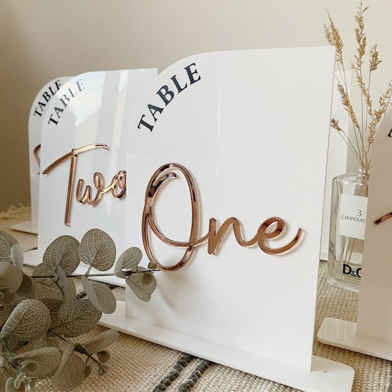 Acrylic party table deals