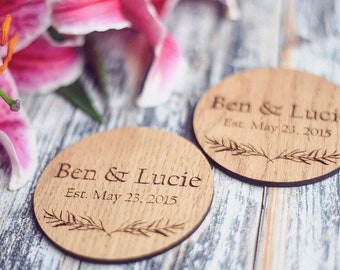 2 Just Married Glass Coasters Mat 