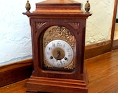 German Junghans Mantle B12 Clock