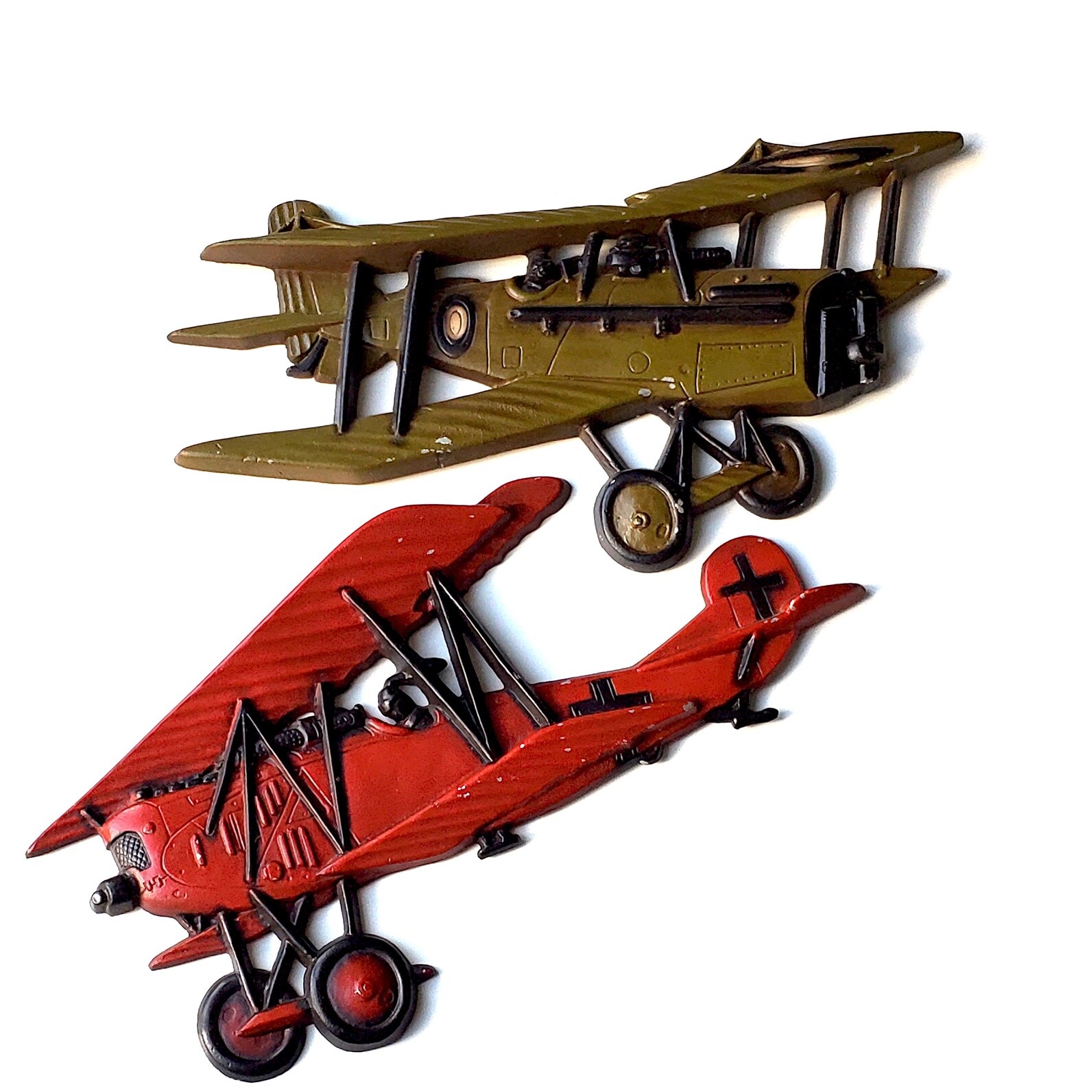 Sexton 1976 Cast Metal Airplane Wall Hangings Set Etsy