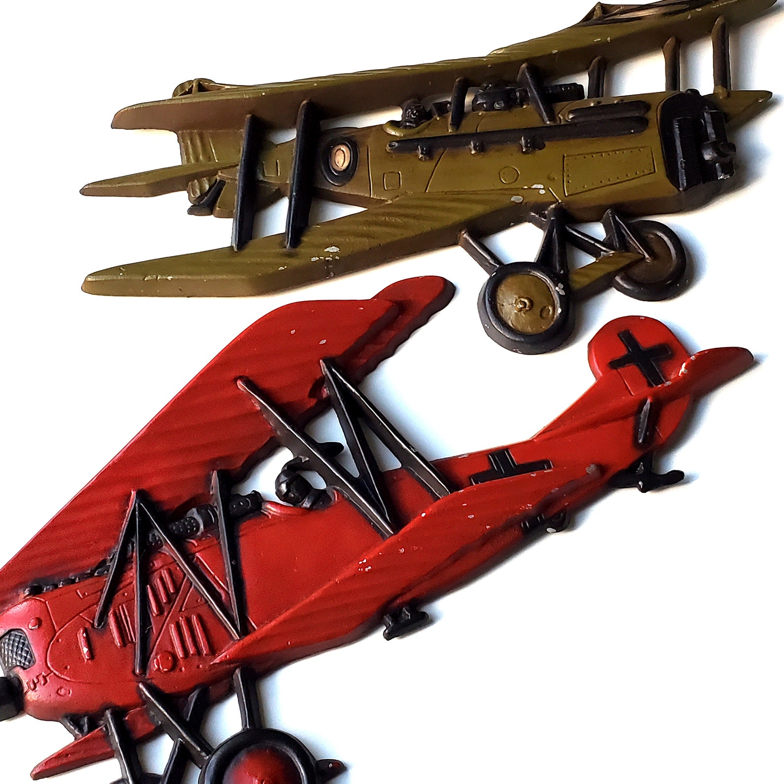 Sexton 1976 Cast Metal Airplane Wall Hangings Set Etsy