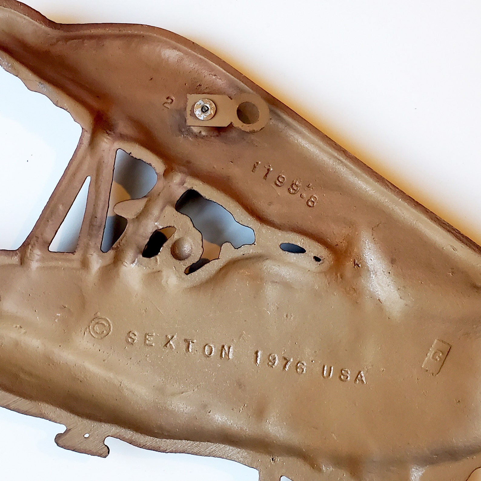 Sexton 1976 Cast Metal Airplane Wall Hangings Set Etsy