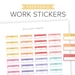 Printable Work Planner Stickers for Daily Planner Printable - Etsy ...