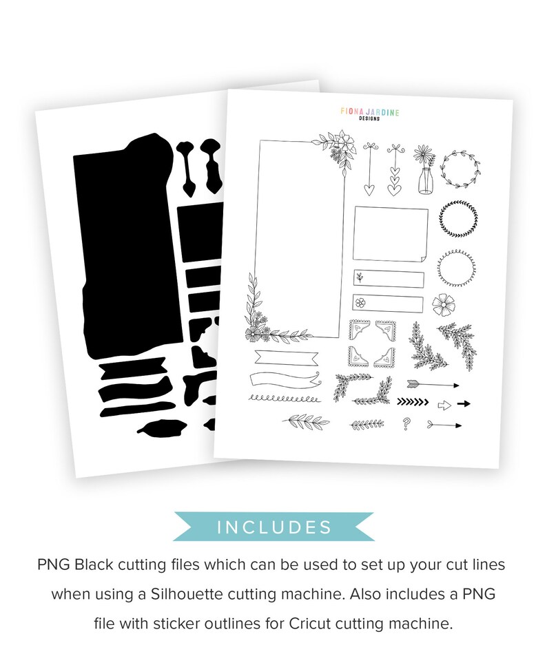 Printable BUJO Stickers Printable Bullet Journal Stickers for - Etsy ...