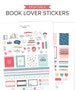 Printable Planner Book Stickers, Printable Bullet Journal Reading Stickers, Cute Decorative Stickers for Book Lovers & Daily Planner Layouts 