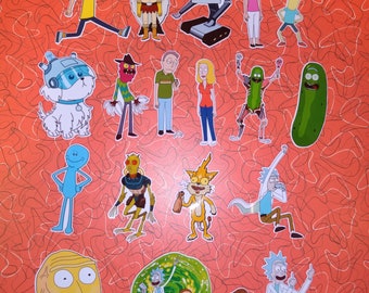 Rick & Morty Stickers