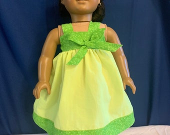 Yellow and green sundress