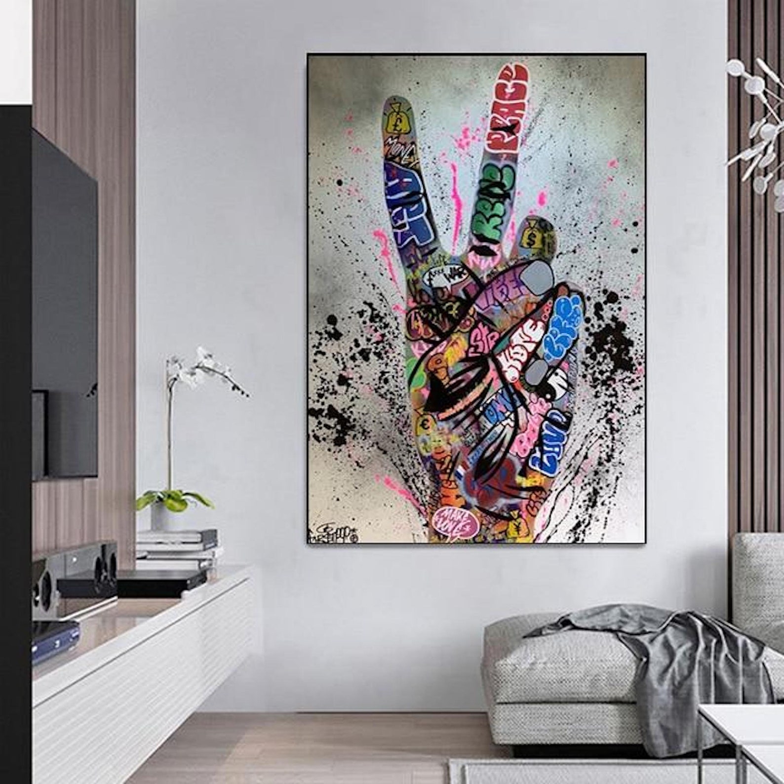 Graffiti Art Visual Art Canvas Contemporary Art Canvas Wall Art graffiti-art-visual-art-canvas-contemporary-art-canvas-wall-art