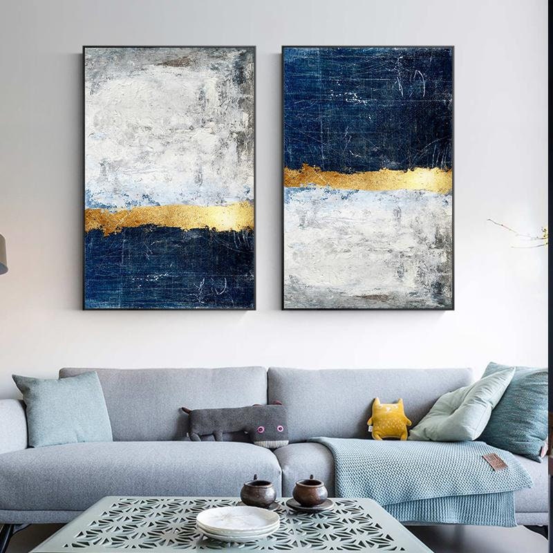 Navy Blue Wall Art Blue Gold Abstract Gold Glitter Art Navy | Etsy Navy Blue Wall Art Blue Gold Abstract Gold Glitter Art Navy | Etsy