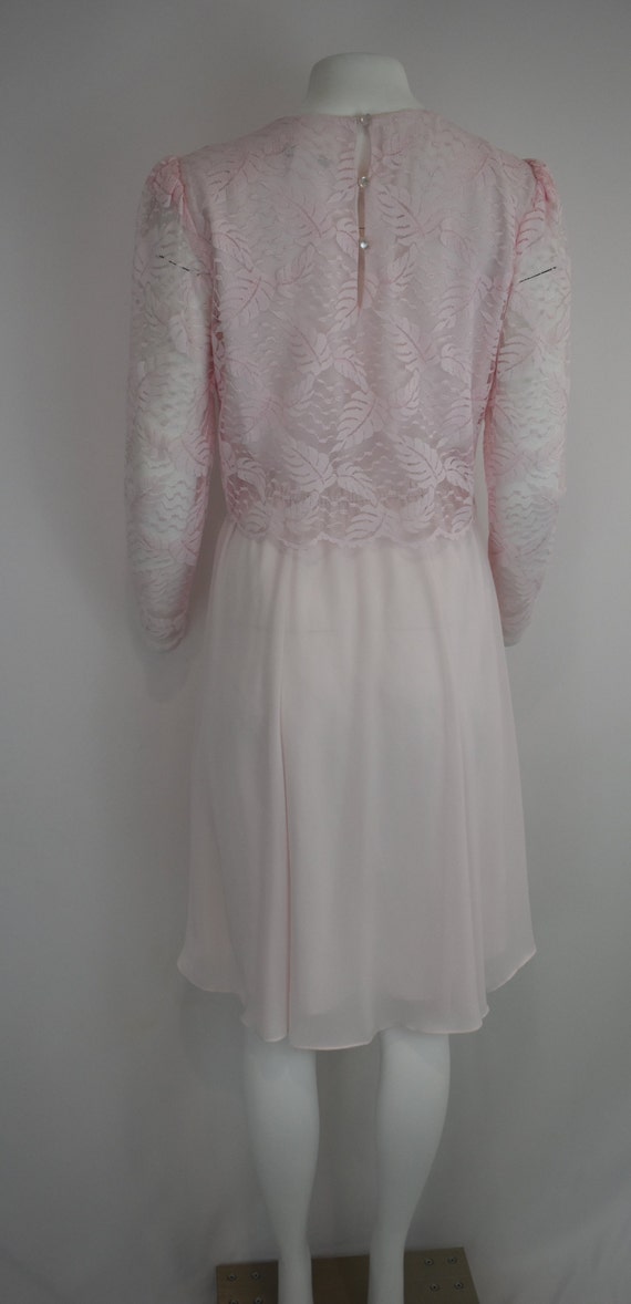 pale pink wedding guest dress