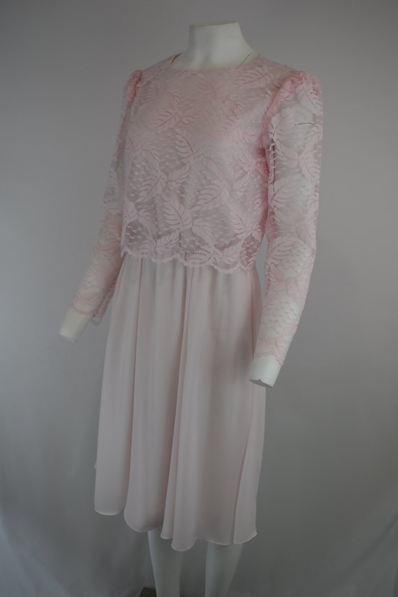 dusky pink dress for wedding guest