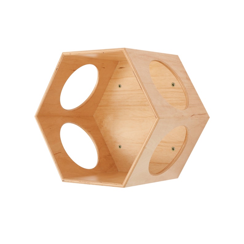 Cat Perch Hexagon Wall Mounted Cat Furniture Etsy UK