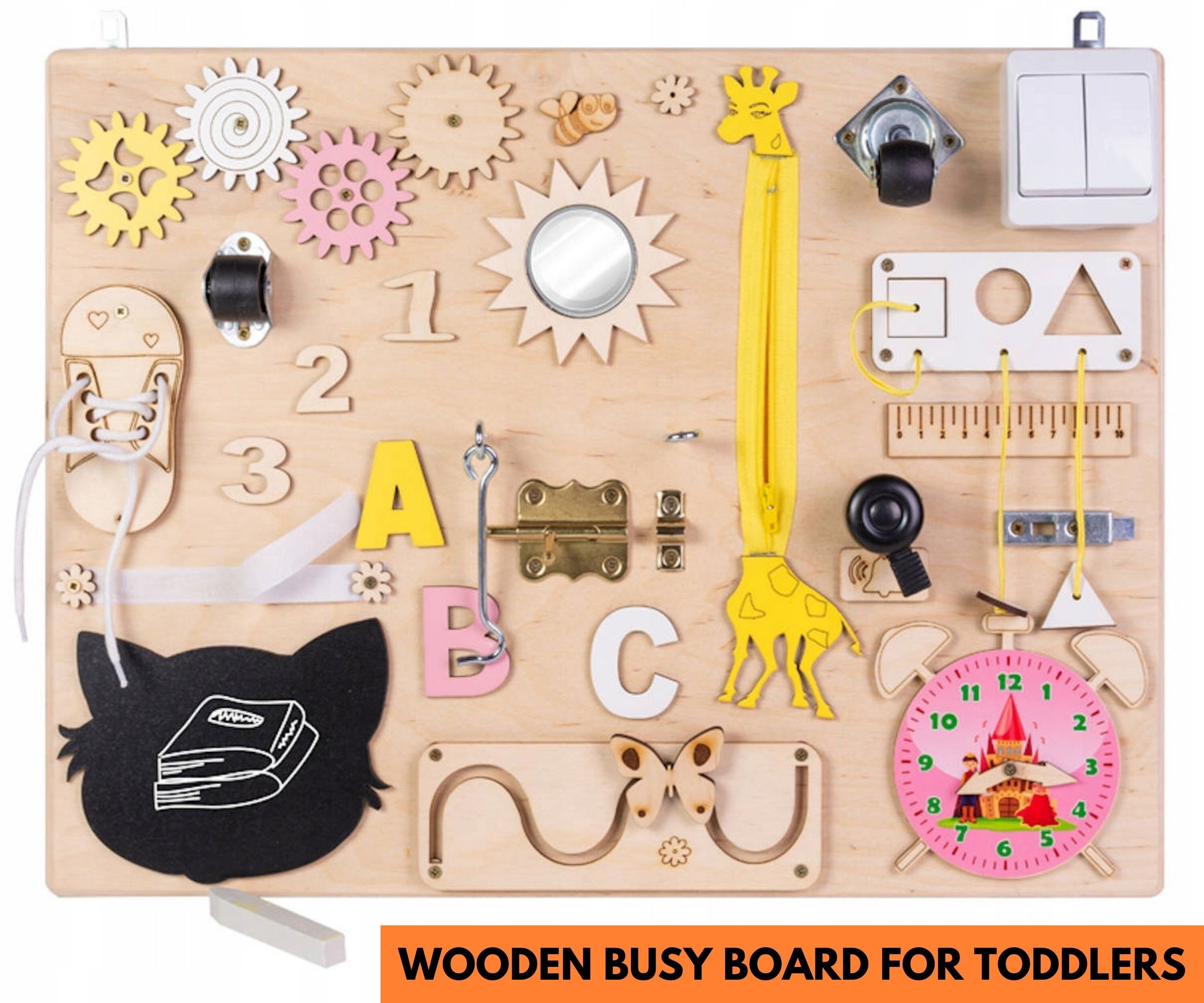 Zahnräder für Busy Board Motorik Brett Activity Set DIY in  Baden-Württemberg - Graben-Neudorf, Baby Spielzeug gebraucht kaufen