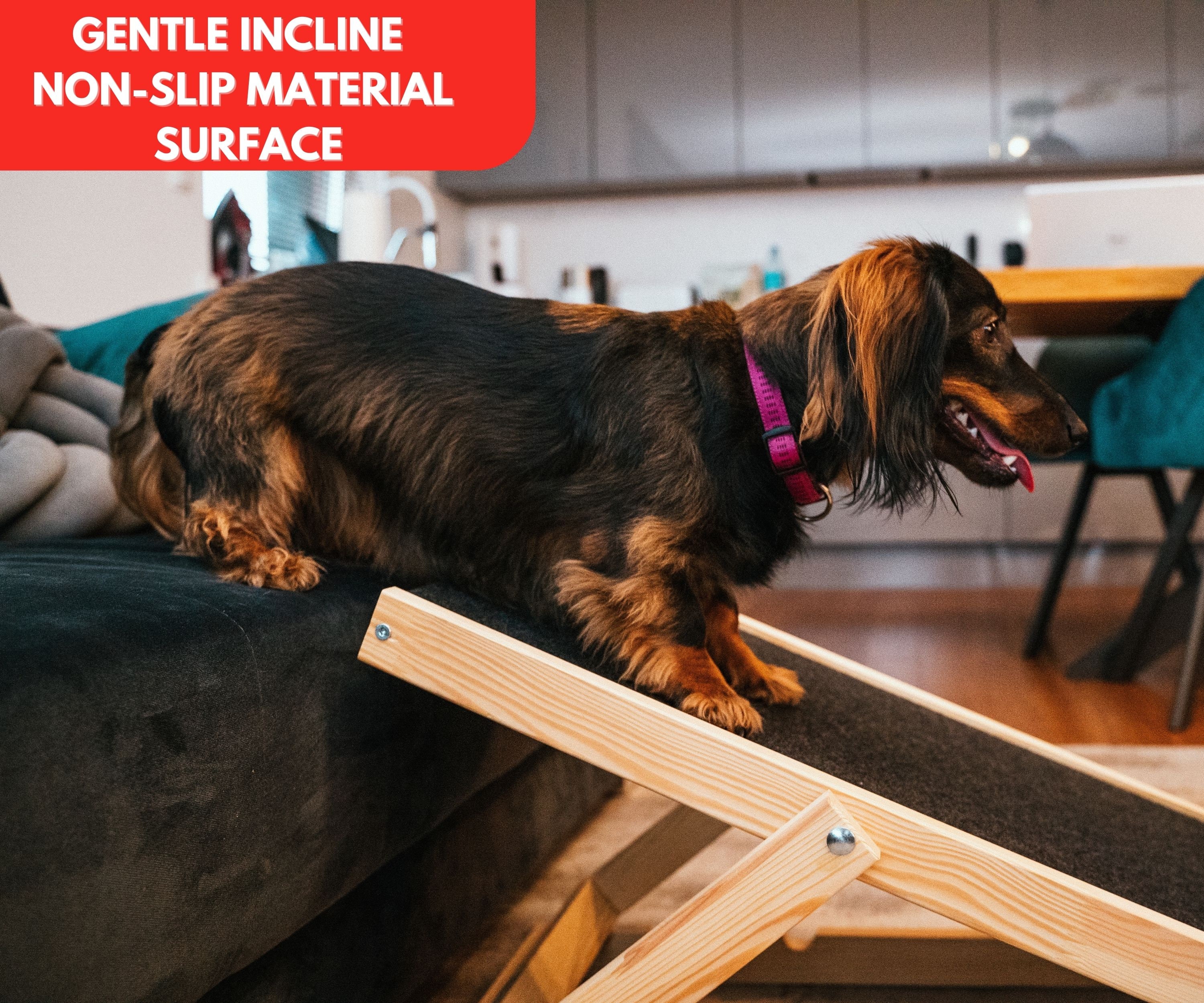 Folding Pet Ramp Natural Wooden Ramp for Dog Dog Steps for Etsy UK