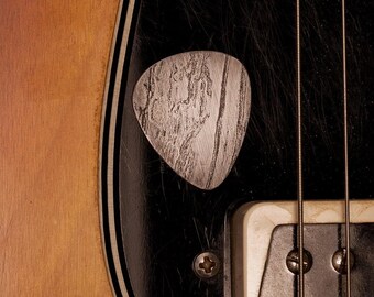 Wrought iron guitar pick