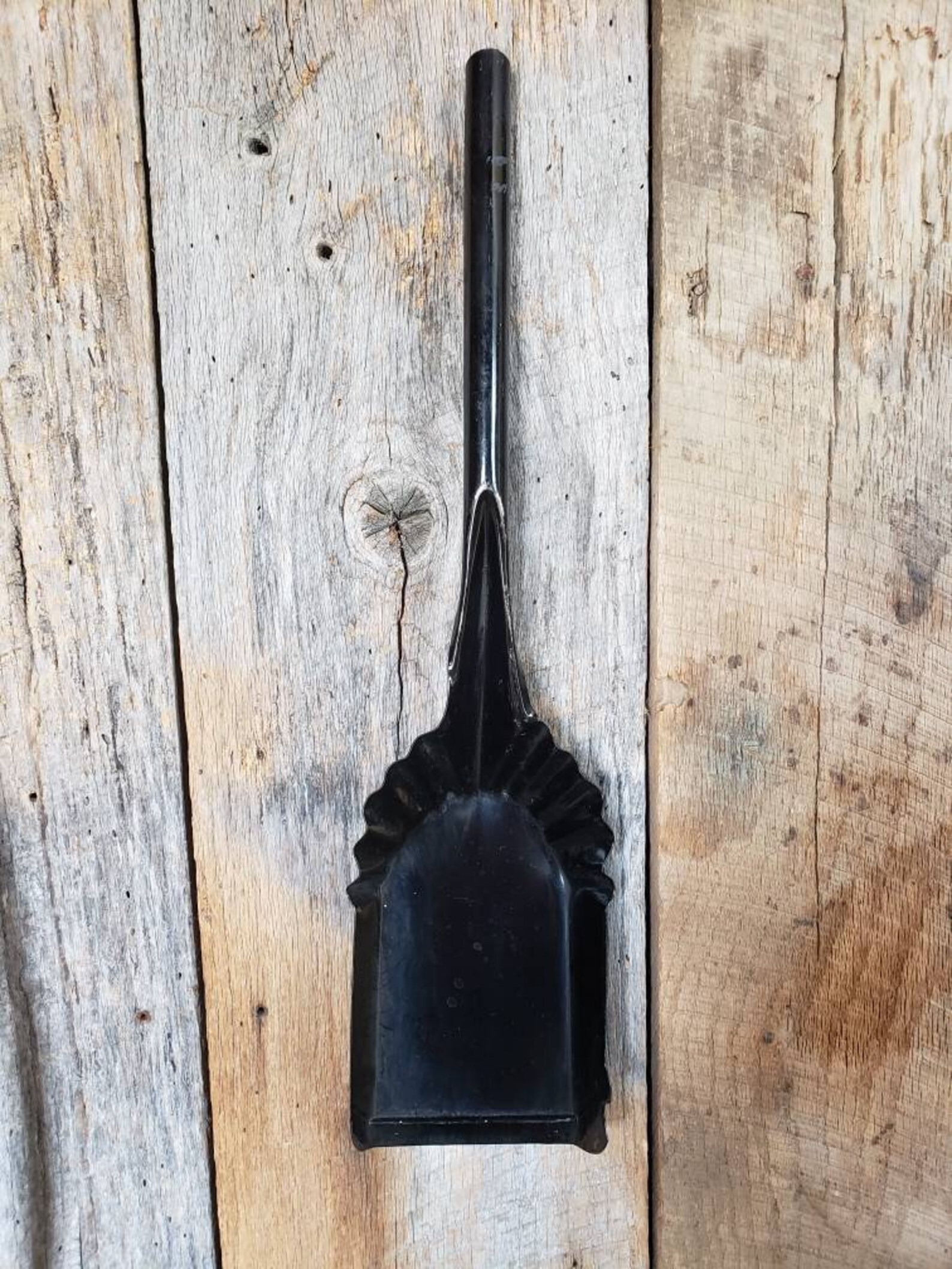 Vintage Woodstove Ash Shovel Rustic Fireplace Ash Shovel Etsy