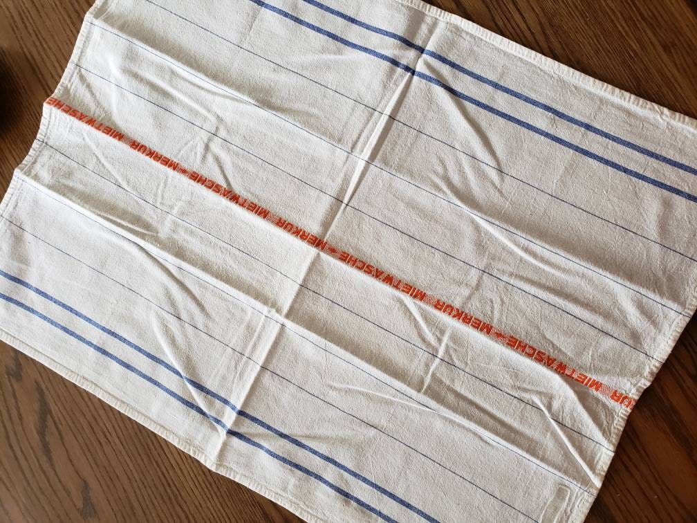 Vintage Dish Towel German Dish Towel German Kitchen Towel Etsy