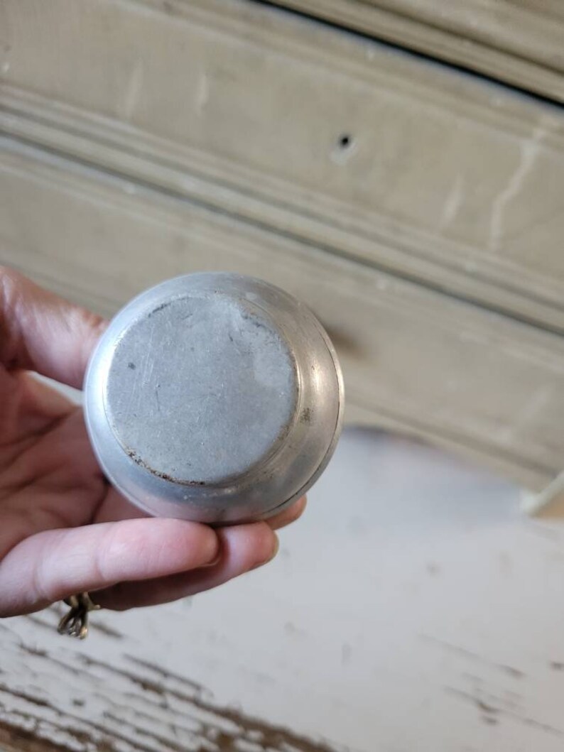 Vintage Aluminum Salt and Pepper Shakers Set of 4 Salt and Etsy