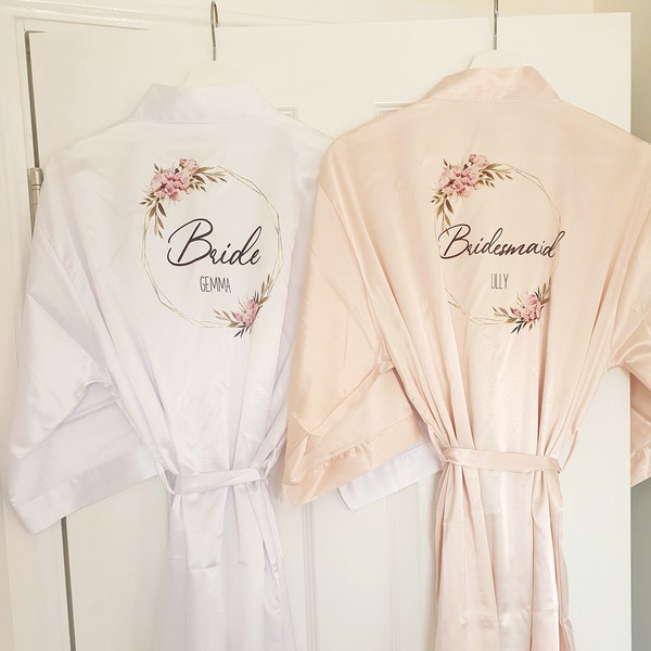 Bridesmaid Dressing Gown Etsy UK