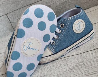 personalised baby booties