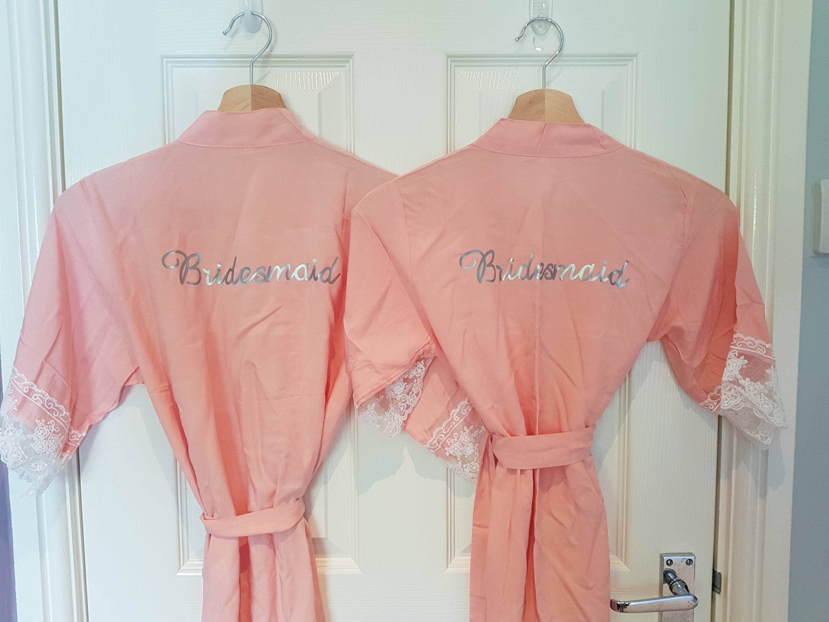 Flower girl robe kids cotton robe personalised dressing Etsy