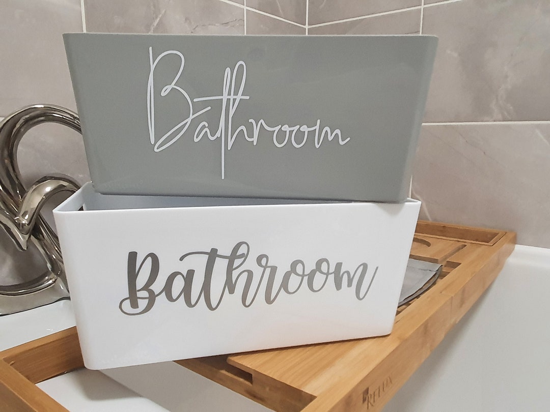 Plastic Storage Box, Cleaning Storage, Bathroom Storage, Bathroom Accessory, Kitchen Accessory