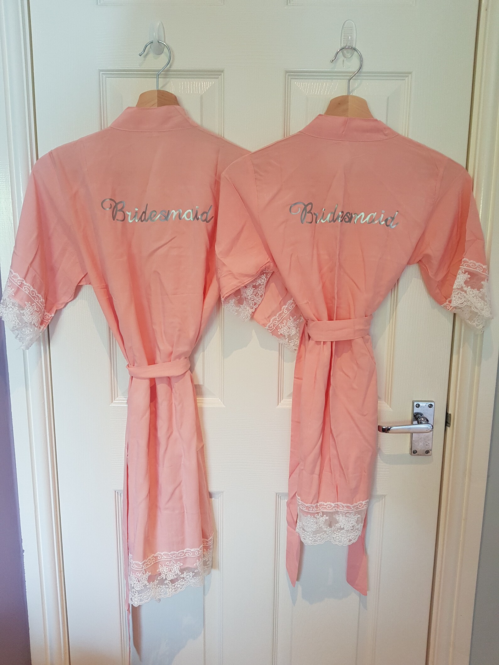 Flower Girl Robe Kids Cotton Robe Personalised Dressing Etsy UK