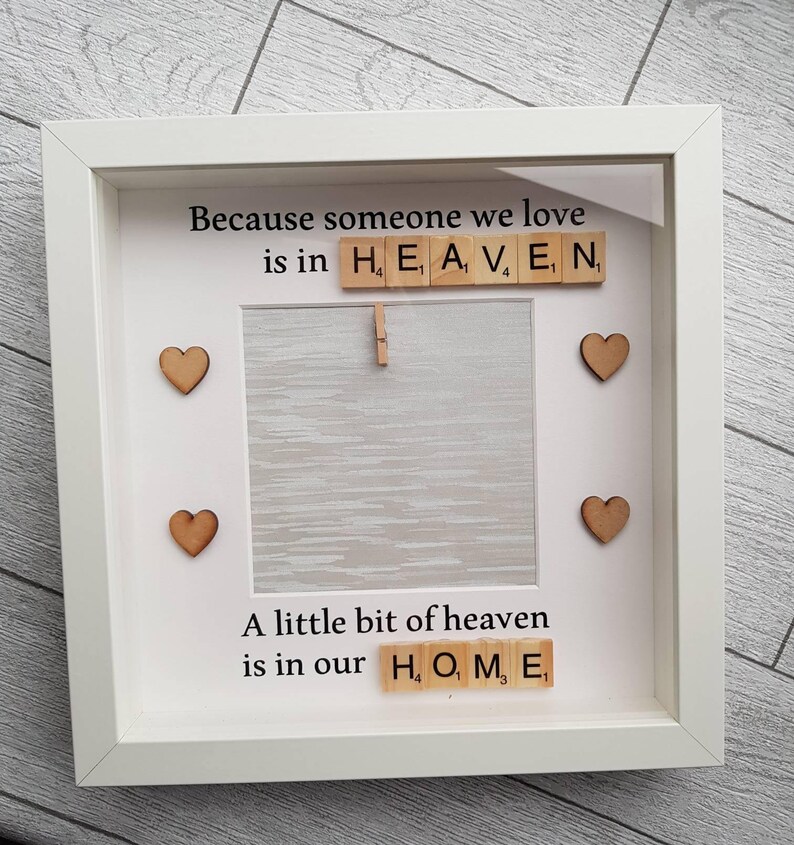 Photo Memorial Frame Memorial Gift Remembrance Frame Etsy UK