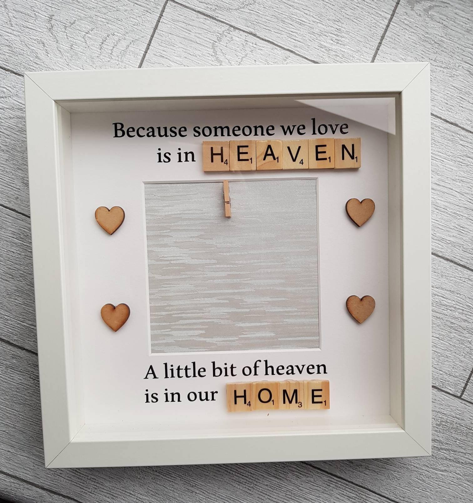 Photo Memorial Frame Memorial Gift Remembrance Frame Etsy UK