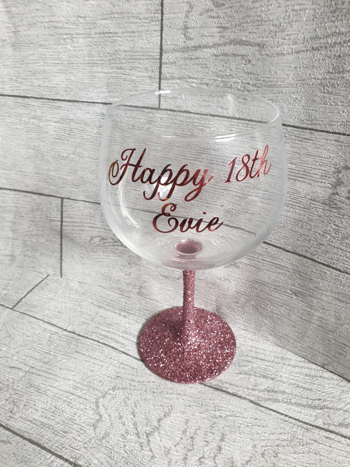 18th 21st 30th 40th 50th 60th Personalised Hi Ball Hennessy Glass Birthday Gift