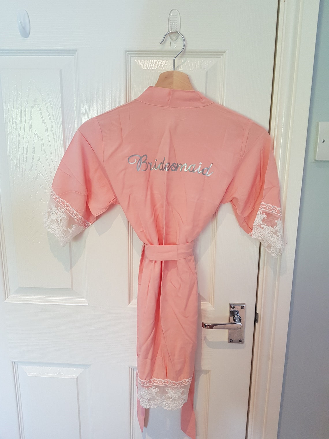 Flower girl robe kids cotton robe personalised dressing Etsy