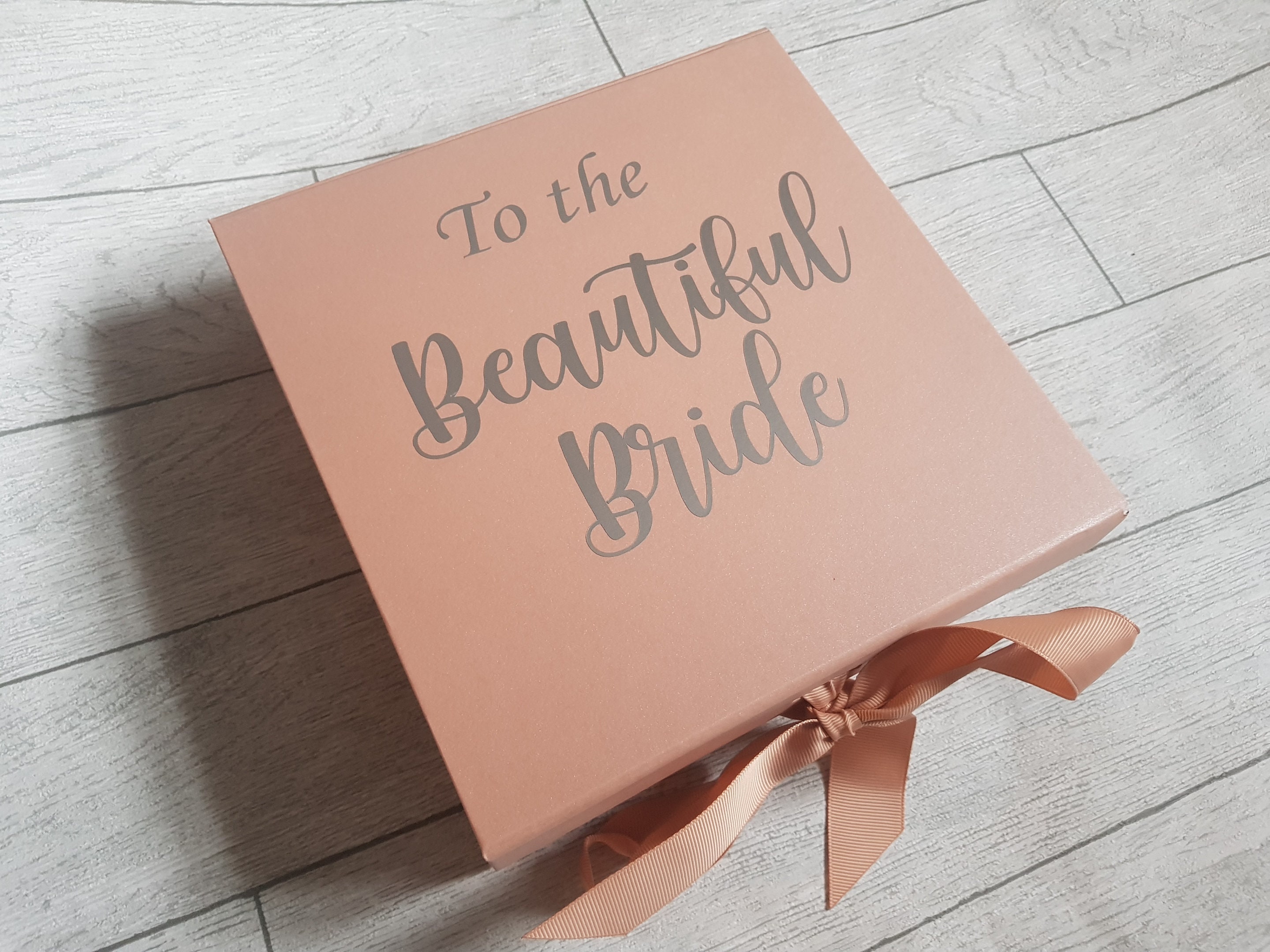 Bride Gift Box Bride to Be Wedding Memory Box Wedding Etsy
