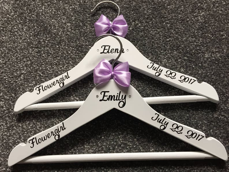 Flower Girl Hanger Flower Girl Gift Kids Hangers Kids Etsy UK