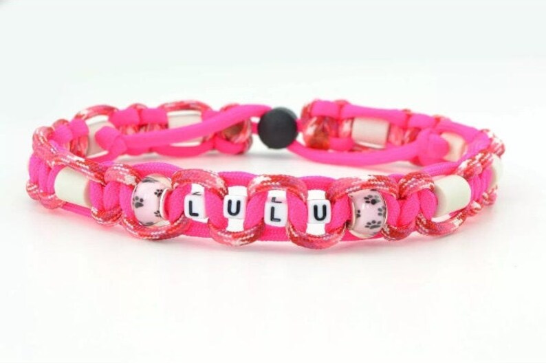 EMKeramik Zeckenhalsband mit NAME Hunde Katzen Zeckenband Etsy