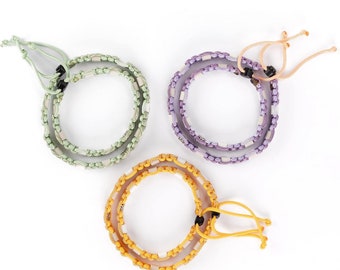EM ceramic collar for dogs and cats - tick collar without chemicals, non-toxic, naturally organic EM band original US paracord against ticks chain