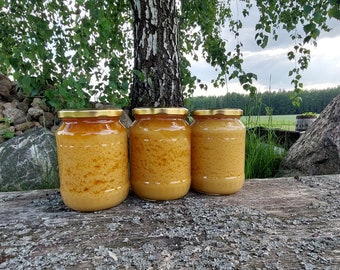 Spring Forest Honey, harvested 2022 ( Raw Unfiltered Unheated) 1kg