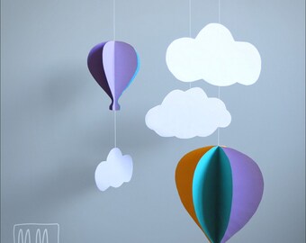 Hot air balloon mobile