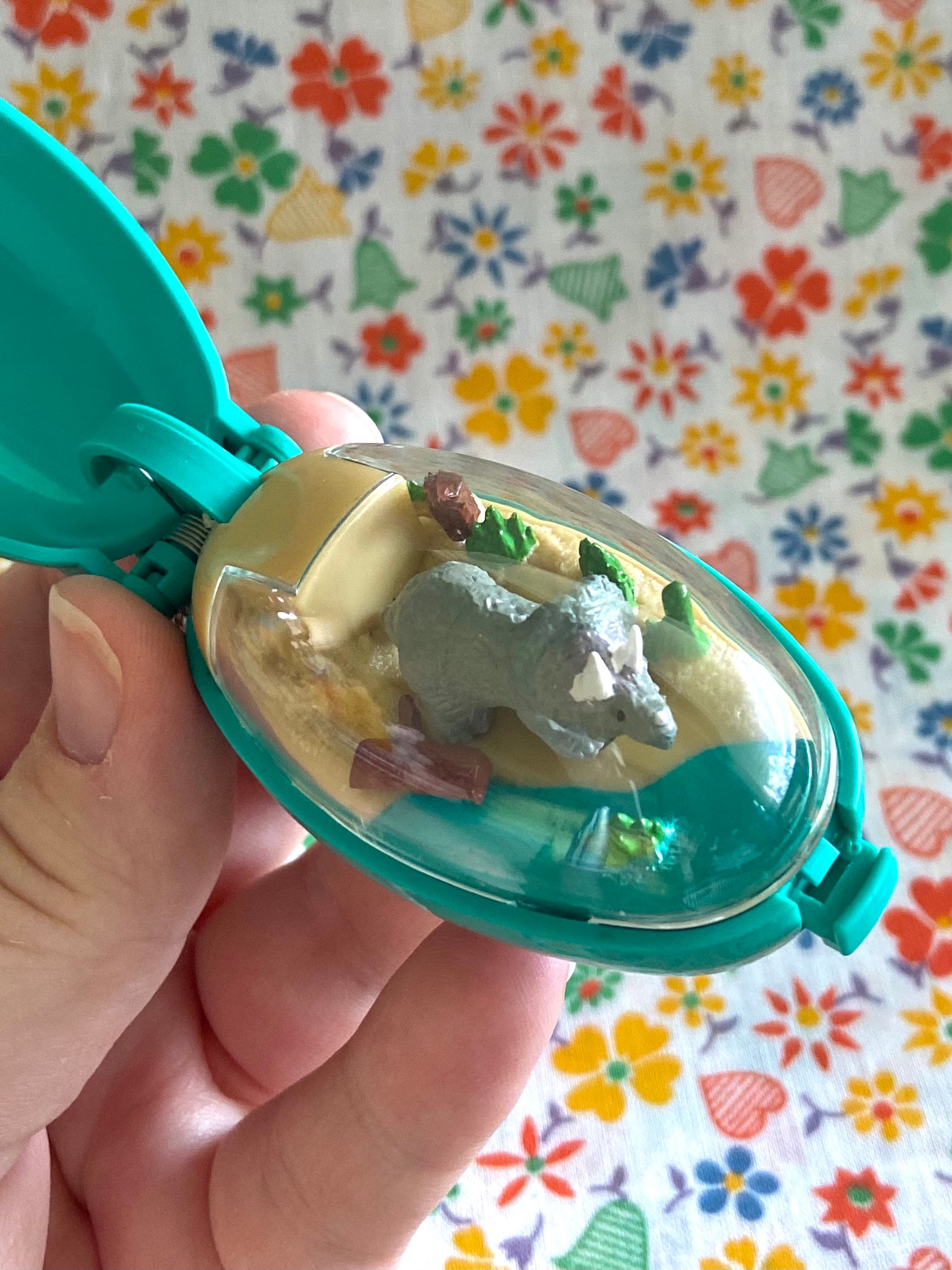 Takara Pocket Critters Moving Keychain “my Pet Dino” Dinosaur