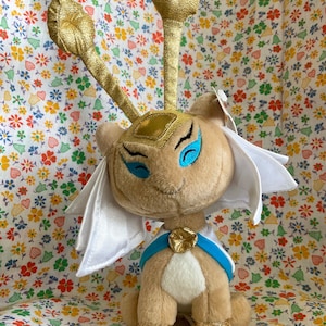 neopets desert aisha plush limited edition 2003 toy limited too exclusive original hang tag 6” stuffed animal - pink squirrel vintage