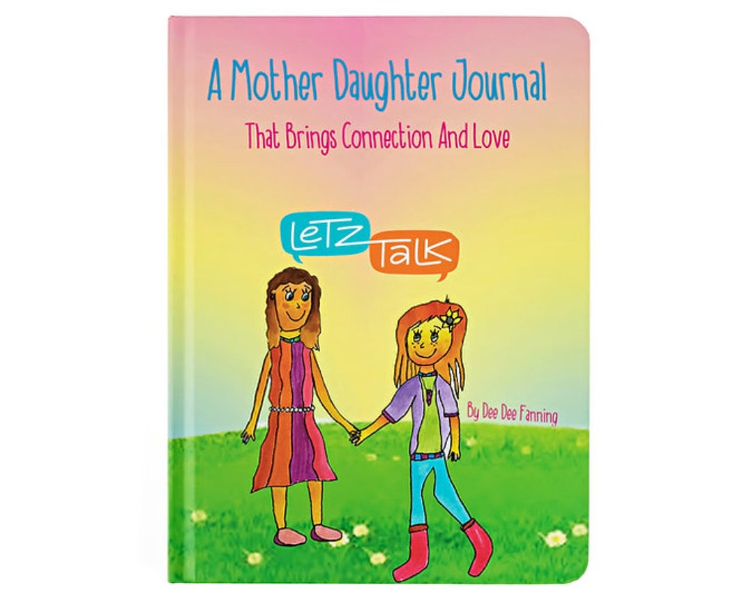 Mother Daughter Journal, Hard Cover Guided Journal, Communication Book, Mindfulness Journal
