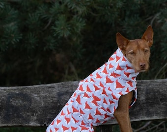 Softshell dog coat pattern selection
