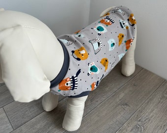 Dog sweater animals back length 35